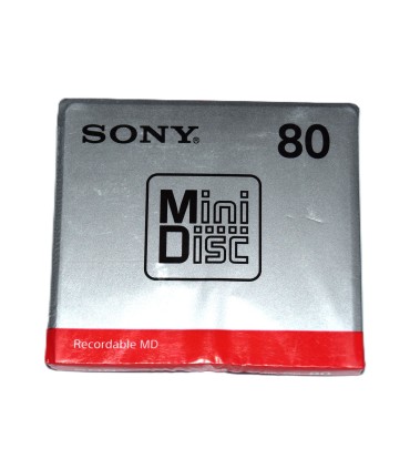 Minidisc 80 minutos Sony