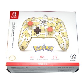 Mando compatible con cable Switch Pikachu