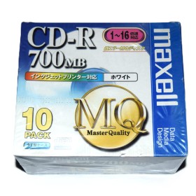 Pack 10 CD-R 700Mb Maxell MQ