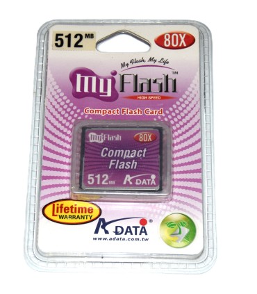 Tarjeta Compact Flash 512Mb