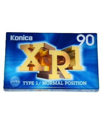 Cinta de Cassette vírgen Konica XR1 90min