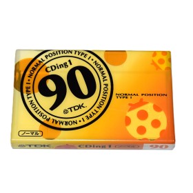 Cinta de Cassette vírgen TDK CDRing 1 90min