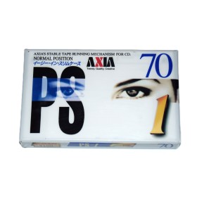 Cinta de Cassette vírgen Axia PS1 70min