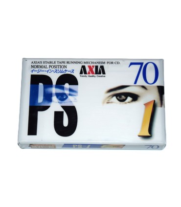 Cinta de Cassette vírgen Axia PS1 70min