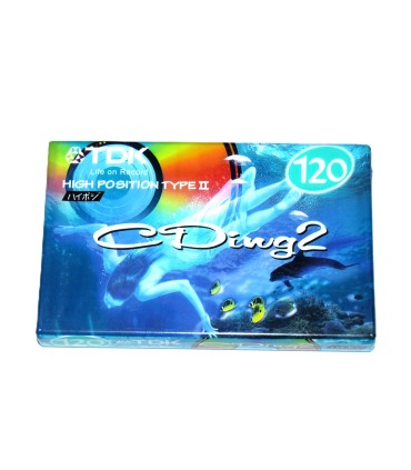 Cinta de Cassette vírgen TDK CDing 2 120min