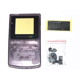 Carcasa GameBoy Color Morada Transparente