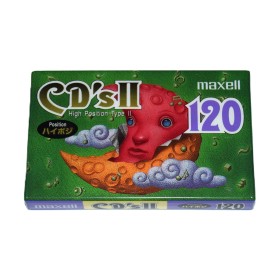 Cinta de Cassette vírgen Maxell CD's II 120min