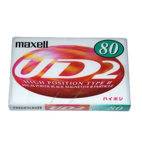 Cinta de Cassette vírgen Maxell UD2 80min