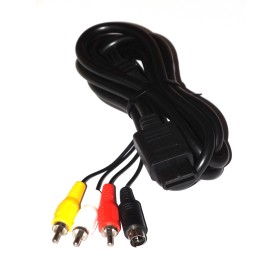 Cable AV+S-Video SNES/N64/GAMECUBE