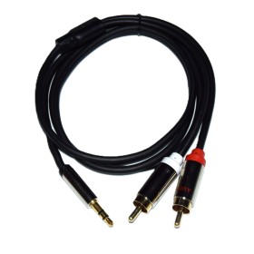 Cable Audio estéreo RCA macho a jack de 3.5mm estéreo HQ