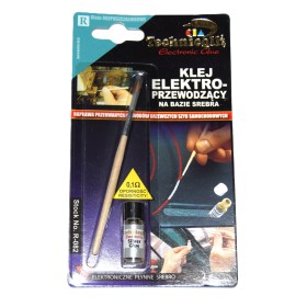 Pintura plata para reparar circuitos