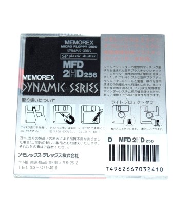 Disquete 3 1/2 HD Memorex MFD 2HD 256 Dynamic Series