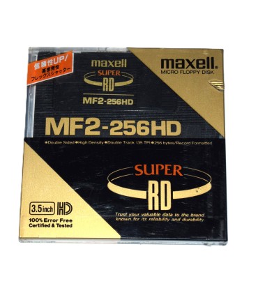 Disquete 3 1/2 HD Maxell MF2-256HD Super RD