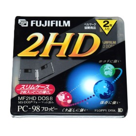 Pack 2 Disquete 3 1/2 HD Fujifilm MF2HD PC-98