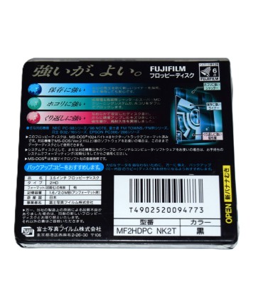 Pack 2 Disquete 3 1/2 HD Fujifilm MF2HD PC-98