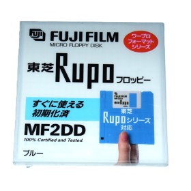 Disquete 3 1/2 DD Fujifilm MF2DD Rupo azul