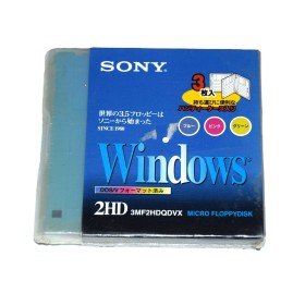 Pack 3 Disquete 3 1/2 HD Sony 3MFHDQDVX colores