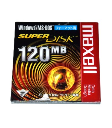SuperDisk Maxell 120Mb