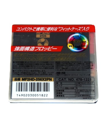Pack 2 Disquete 3 1/2 HD TDK MF-2HD Super EB