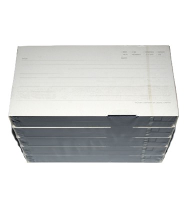 Pack 5 cintas VHS Victor 120
