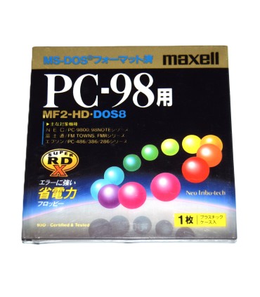 Disquete 3 1/2 HD Maxell MF2-HD PC-98