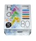 Pack 10 Minidisc 80 minutos TDK Color Mix