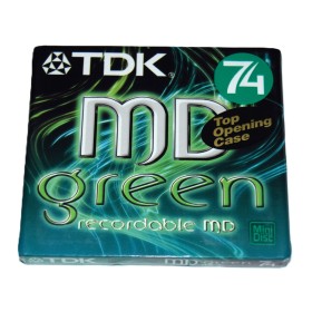 Minidisc 74 minutos TDK Green