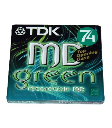 Minidisc 74 minutos TDK Green