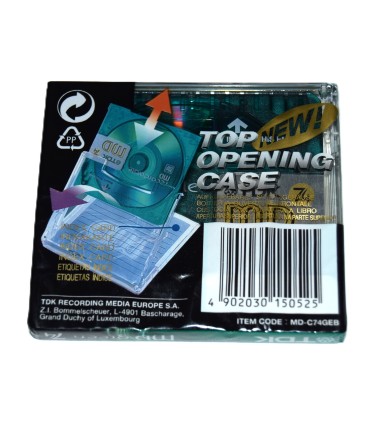 Minidisc 74 minutos TDK Green