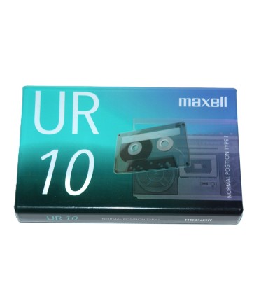 Cinta de Cassette vírgen Maxell UR10N 10min
