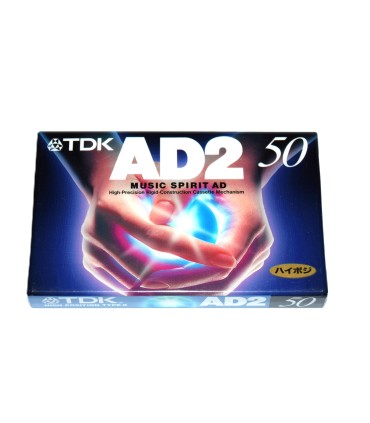 Cinta de Cassette vírgen TDK AD2 50min