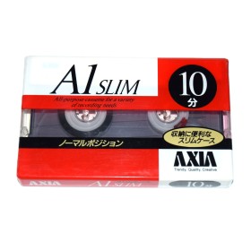Cinta de Cassette vírgen Axia A1 Slim 10min