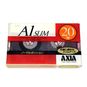 Cinta de Cassette vírgen Axia A1 Slim 20min