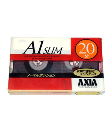 Cinta de Cassette vírgen Axia A1 Slim 20min