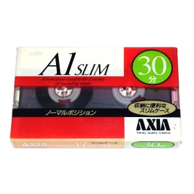 Cinta de Cassette vírgen Axia A1 Slim 30min