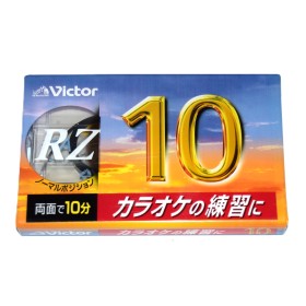 Cinta de Cassette vírgen Victor RZ-10 10min
