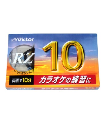 Cinta de Cassette vírgen Victor RZ-10 10min