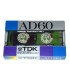 Cinta de Cassette vírgen TDK AD60 60min