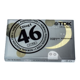 Cinta de Cassette vírgen TDK CDing 1 46min