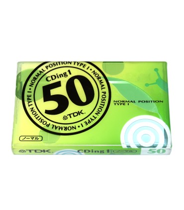 Cinta de Cassette vírgen TDK CDing 1 50min
