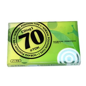 Cinta de Cassette vírgen TDK CDing 1 70min