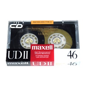 Cinta de Cassette vírgen Maxell UDII 46min