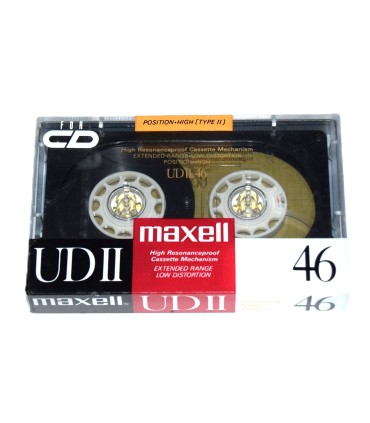 Cinta de Cassette vírgen Maxell UDII 46min