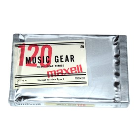 Cinta de Cassette vírgen Maxell Music Gear 120min