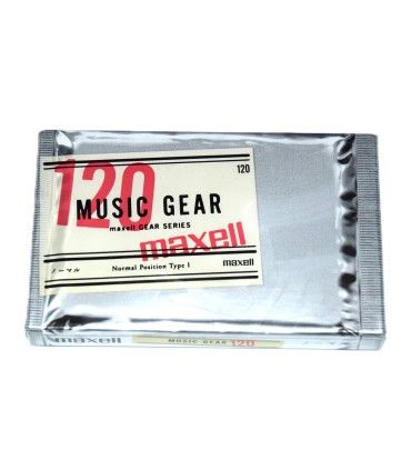 Cinta de Cassette vírgen Maxell Music Gear 120min
