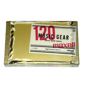 Cinta de Cassette vírgen Maxell Music Gear 2 120min
