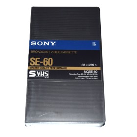 Cinta S-VHS Sony SE-60