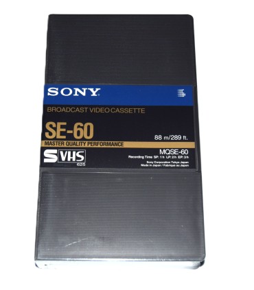 Cinta S-VHS Sony SE-60