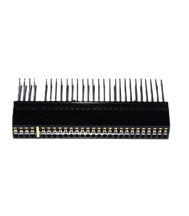 Conector puerto expansion ZX Spectrum borde de placa