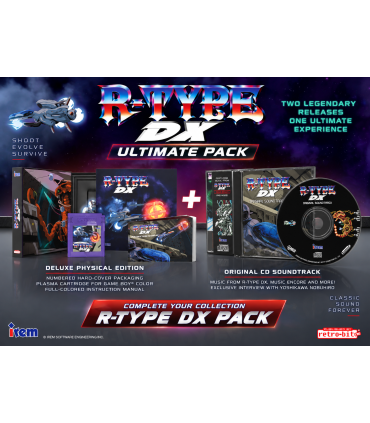 Reserva pack juego Gameboy R-Type DX + CD Banda sonora